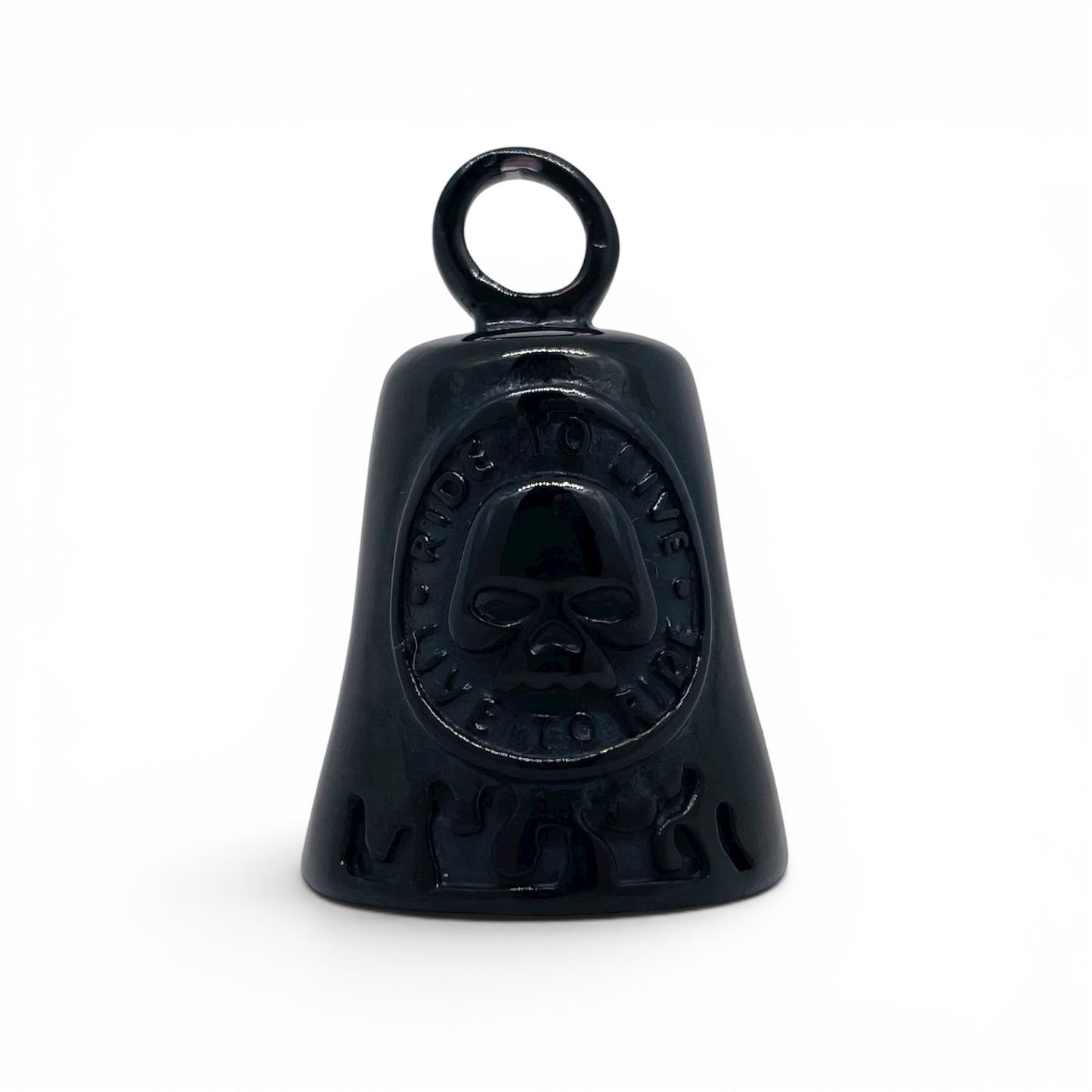 Harley Davidson ell Willie G Skull Ride Free Live Free Gremlin Guardian Biker Bell in Stainless Steel