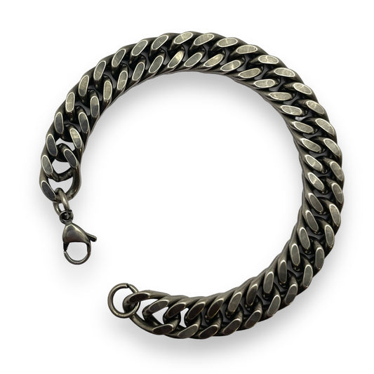 Gunmetal Bracelet in Surgical Stainless Steel