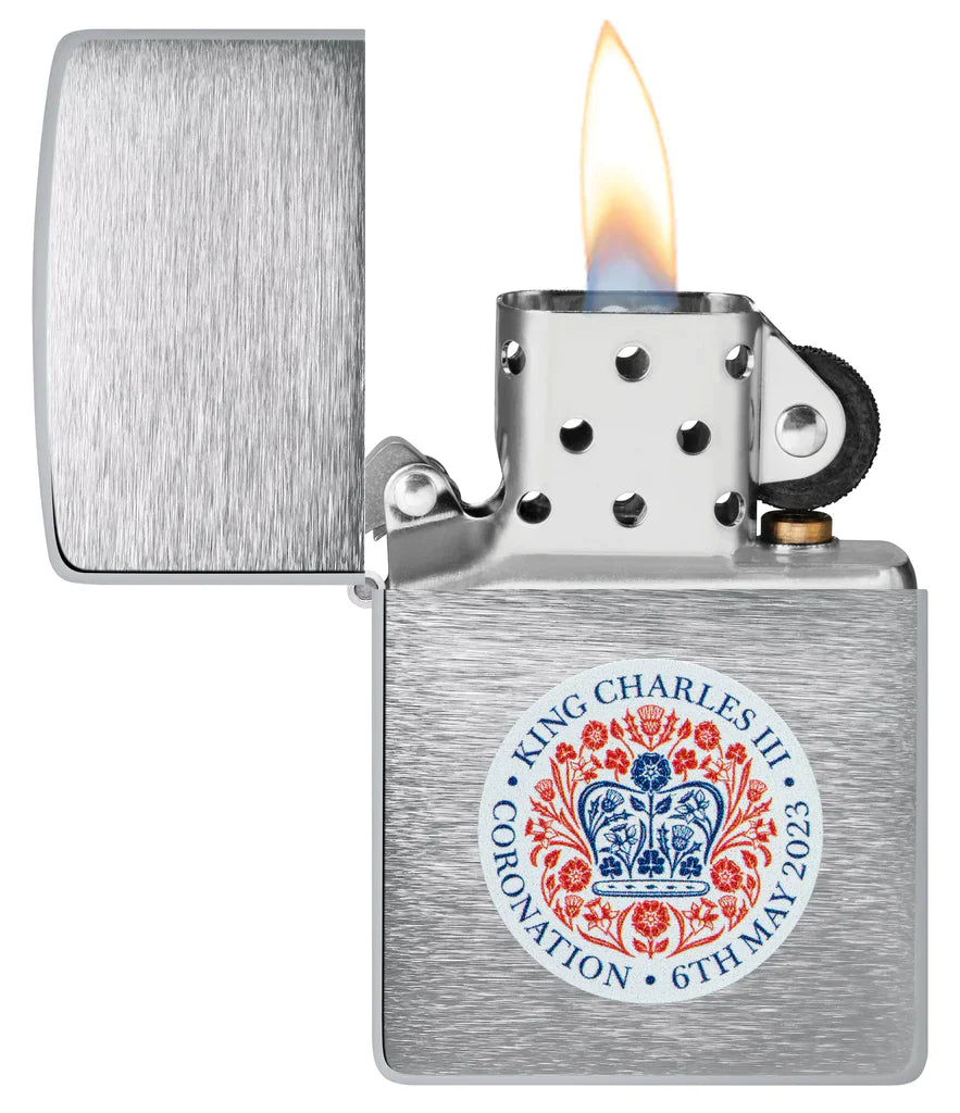 King Charles III Coronation 2023 Zippo