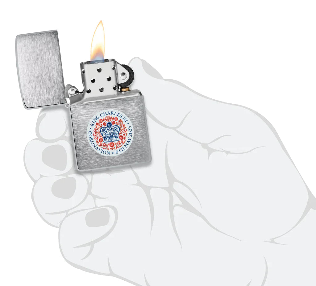 King Charles III Coronation 2023 Zippo