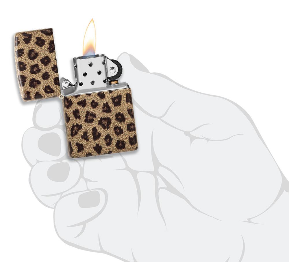 Leopard Print Zippo