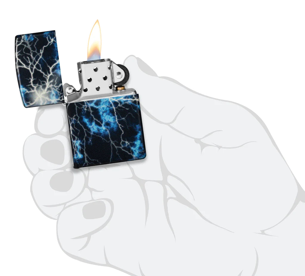 Glow-in-the-Dark Lightning Zippo