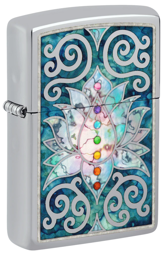 Lotus Flower Zippo