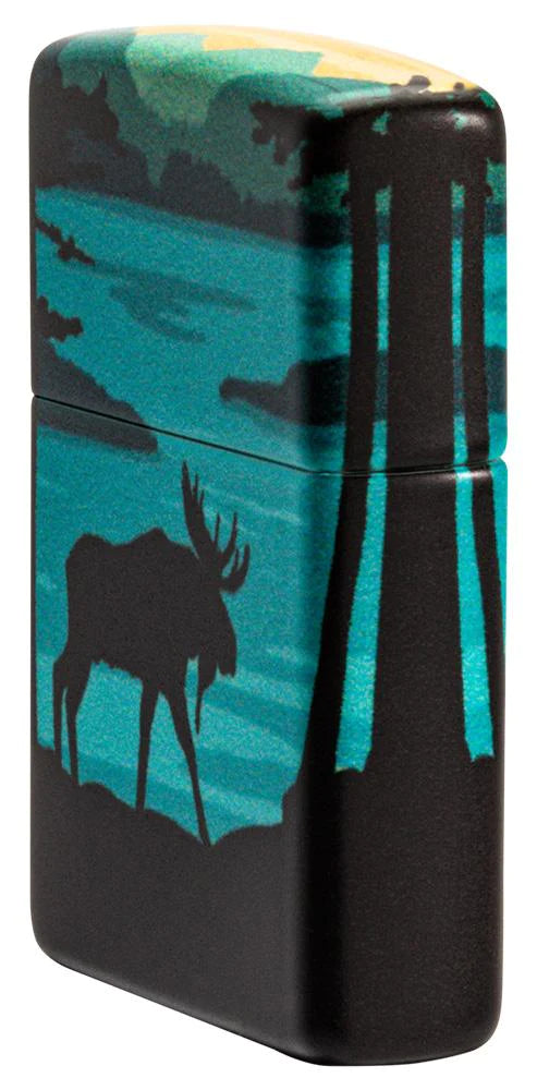Moose Landscape Zippo