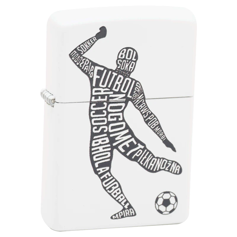 Multi Lingual Soccer Player Zippo