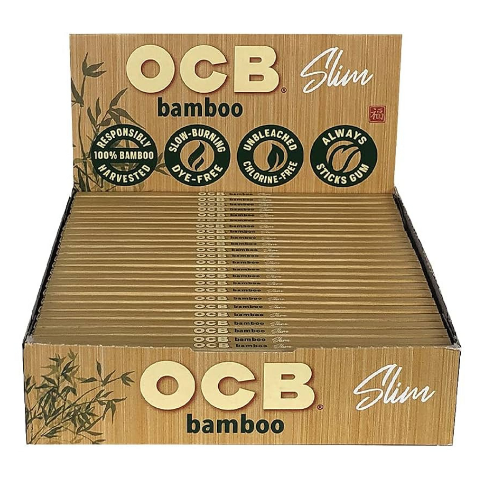 OCB Bamboo Slim Rolling Papers