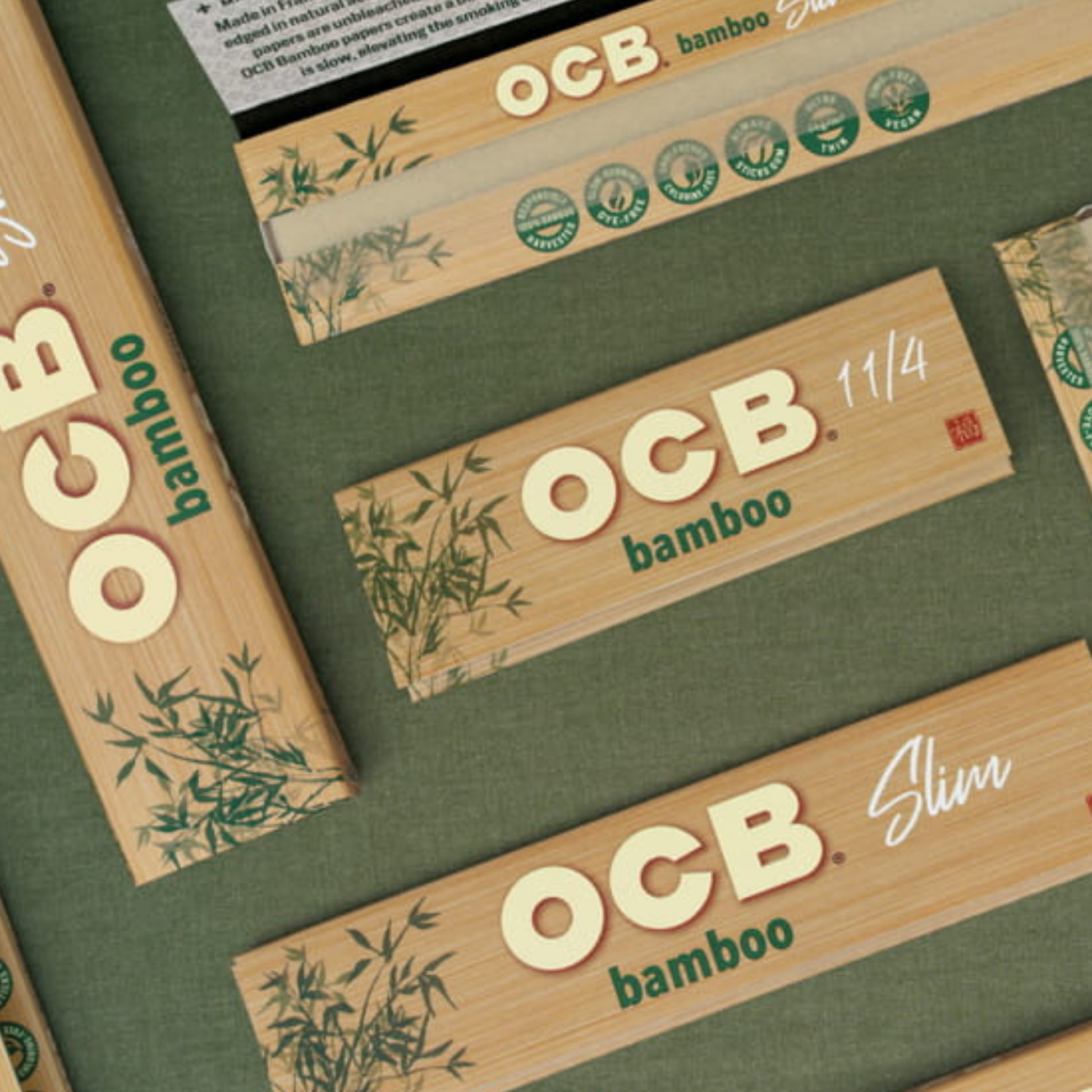 OCB Bamboo Slim Rolling Papers