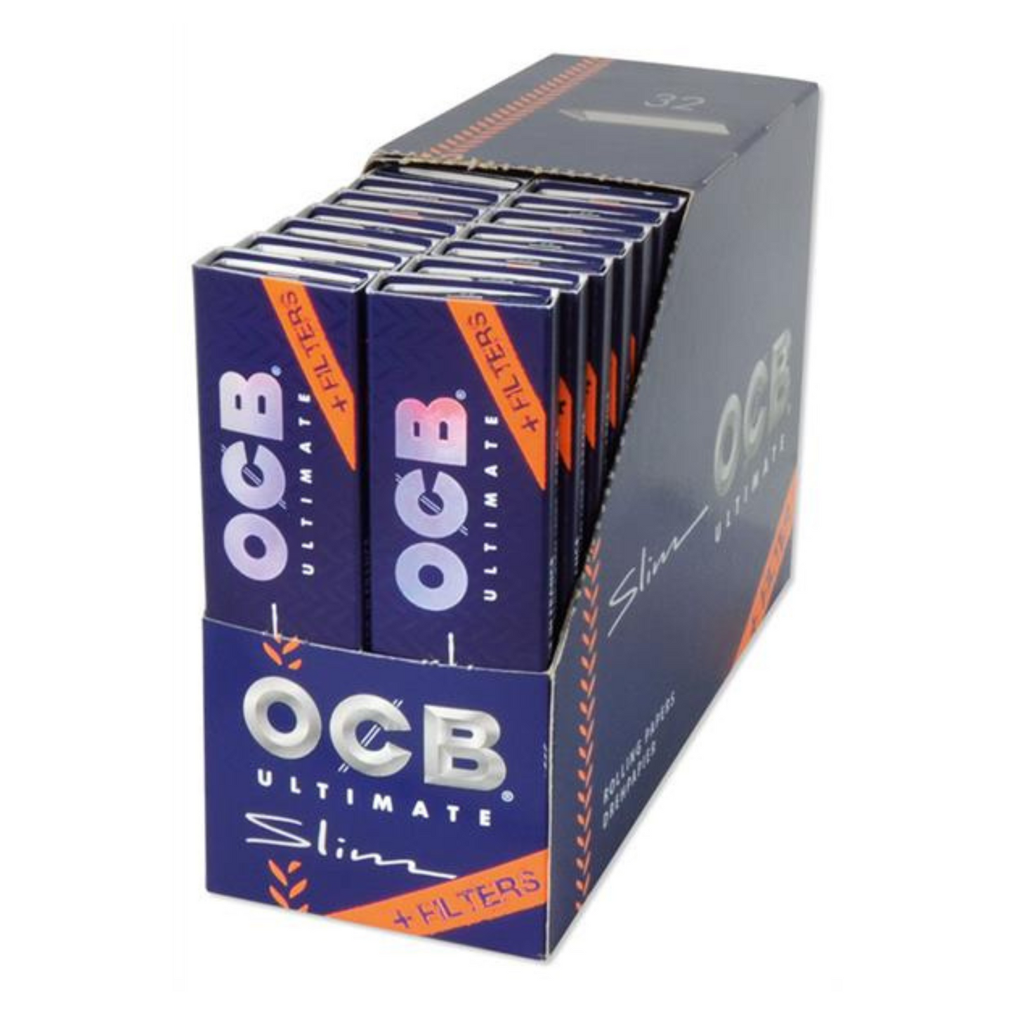 OCB Ultimate Slim Rolling Papers with Filters