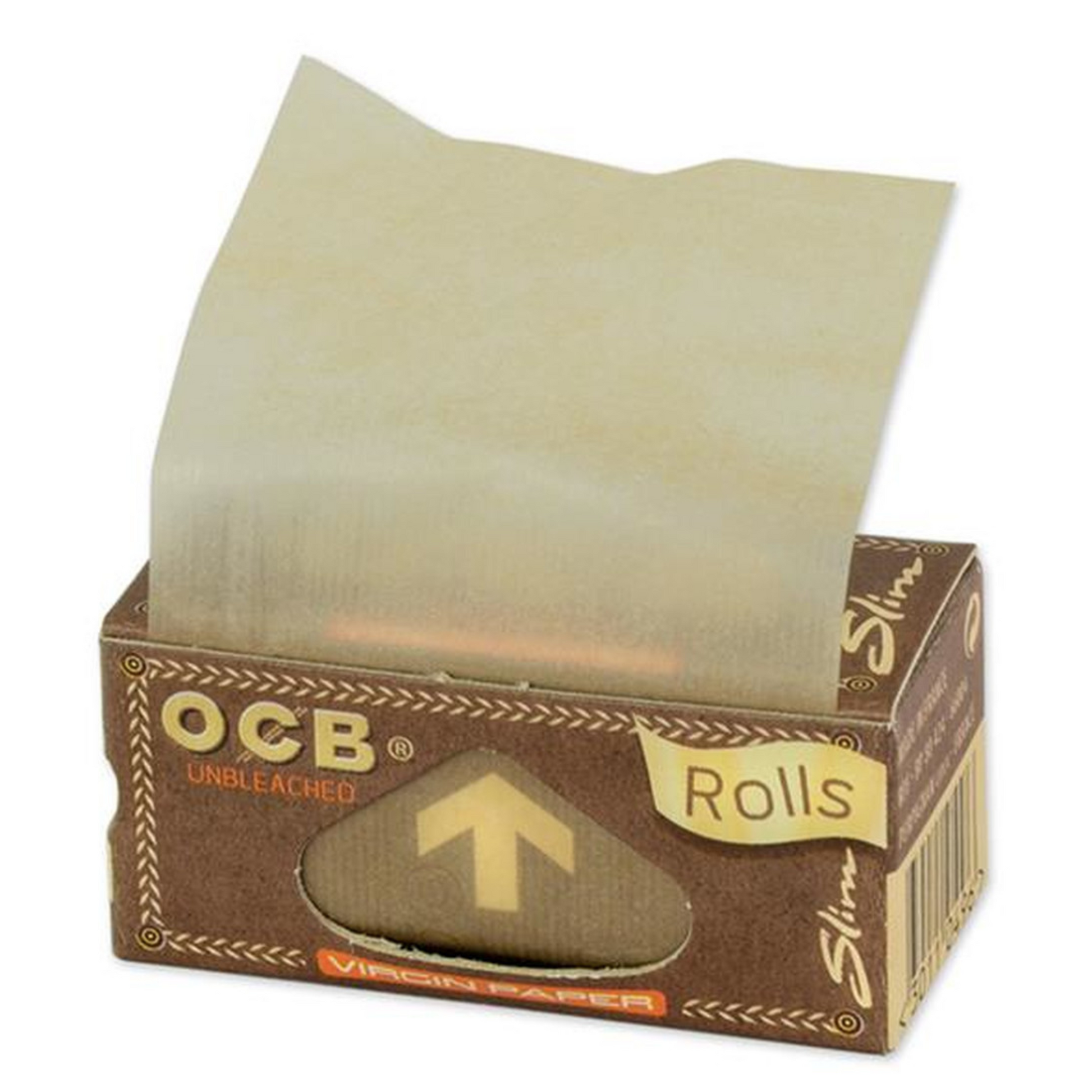 OCB Unbleached Slim Rolls Rolling Paper