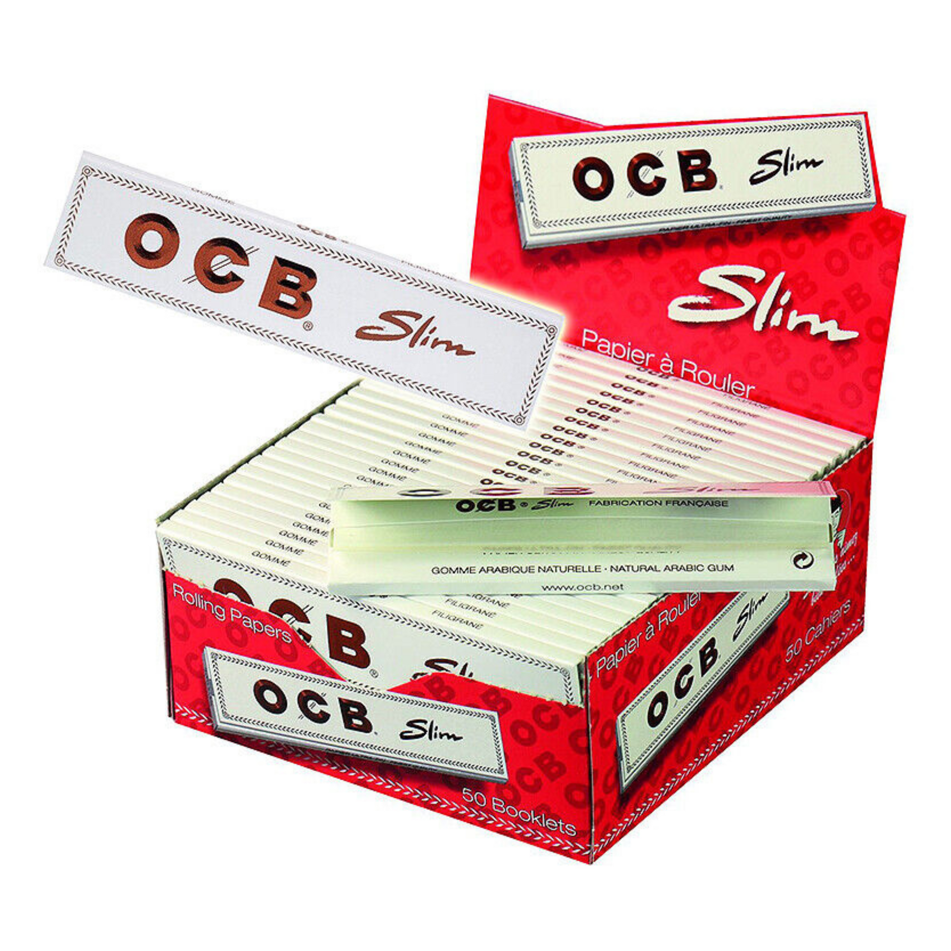 OCB White Slim Rolling Papers