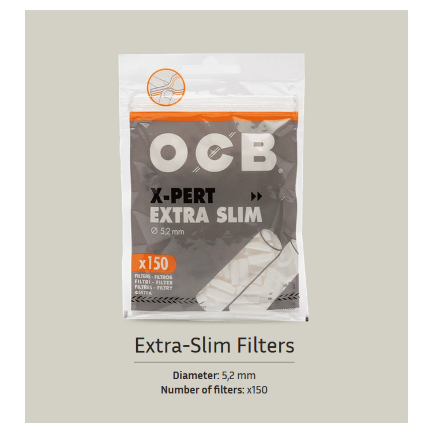 OCB X-Pert Extra Slim Filters