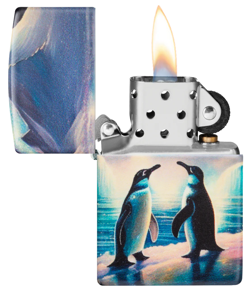 Penguin Glow-in-the-Dark Zippo