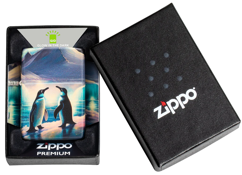 Penguin Glow-in-the-Dark Zippo