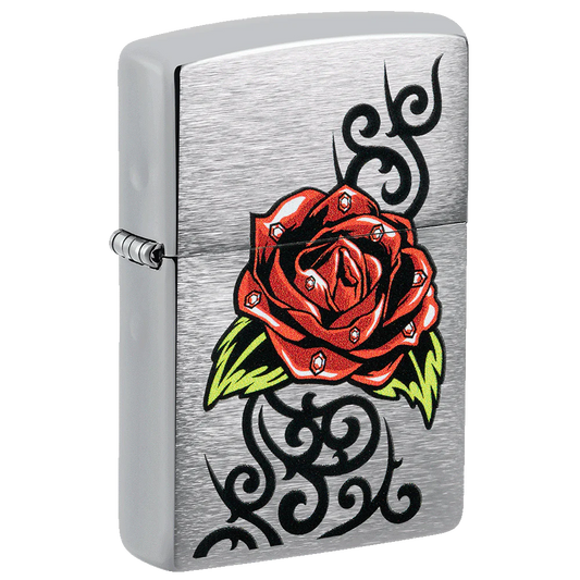 Rose Tattoo Zippo