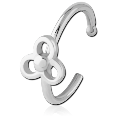 Open Nose Ring in Surgical Stainless Steel
