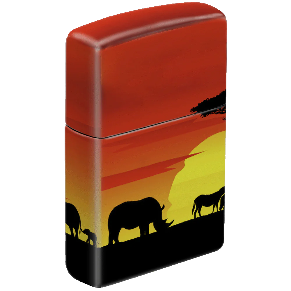 Safari Sunset Zippo