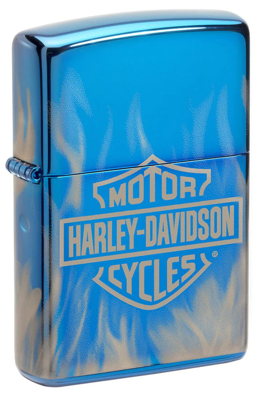 Sapphire Harley-Davidson Zippo