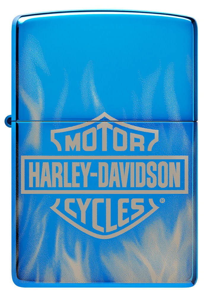 Sapphire Harley-Davidson Zippo