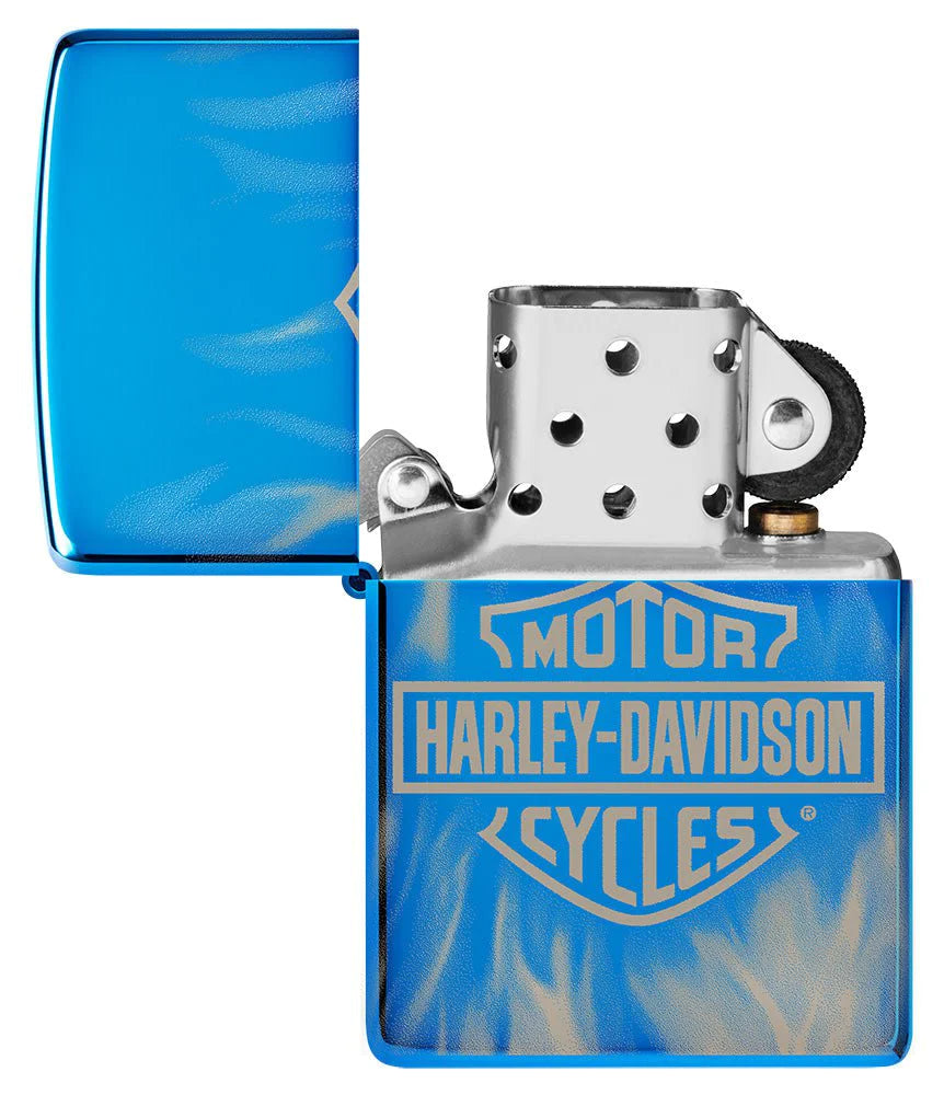 Sapphire Harley-Davidson Zippo