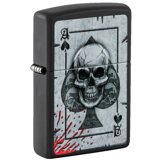 Skull Ace Spade Zippo