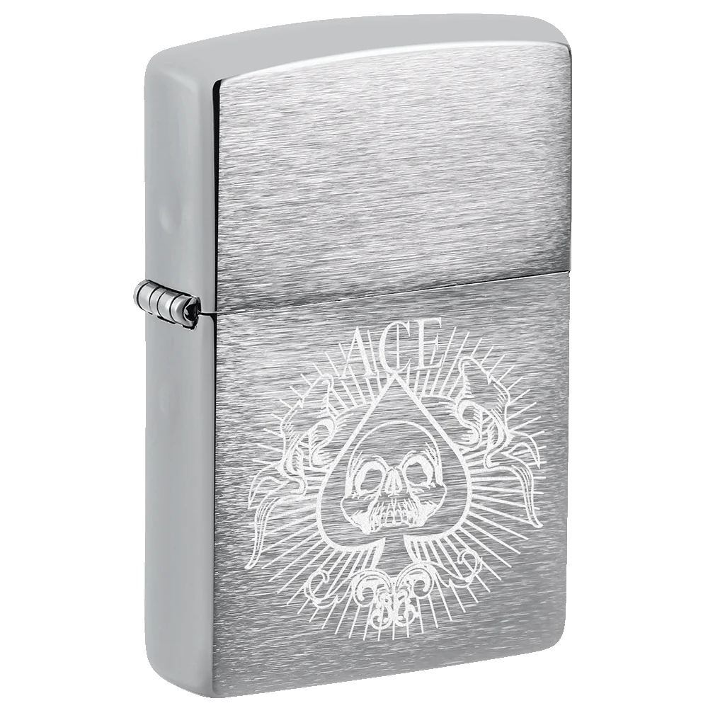Spade Skull Zippo
