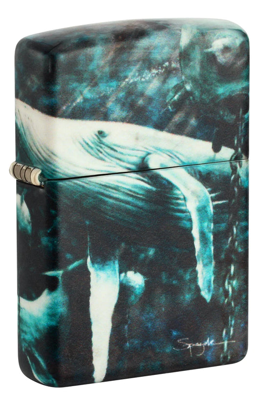 Spazuk Whale Zippo
