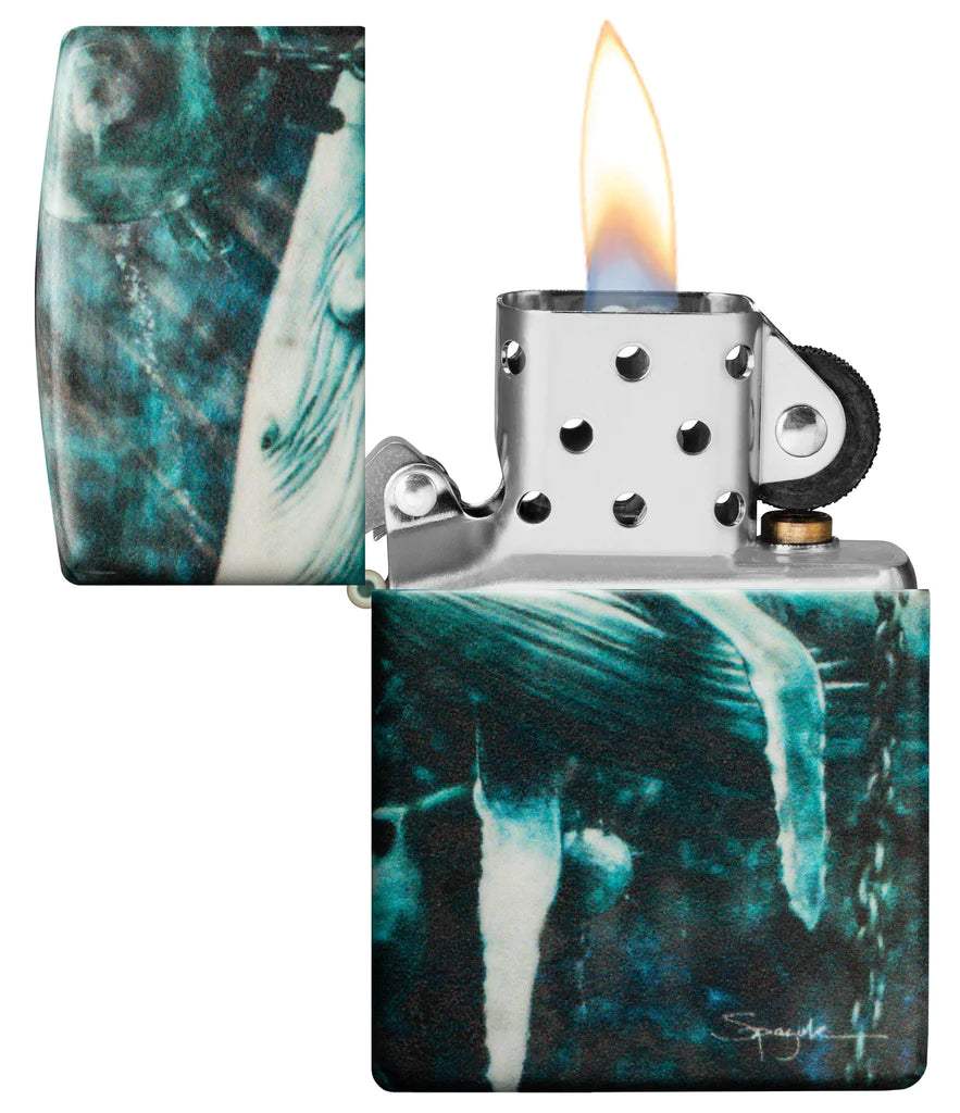 Spazuk Whale Zippo