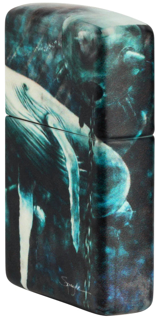 Spazuk Whale Zippo