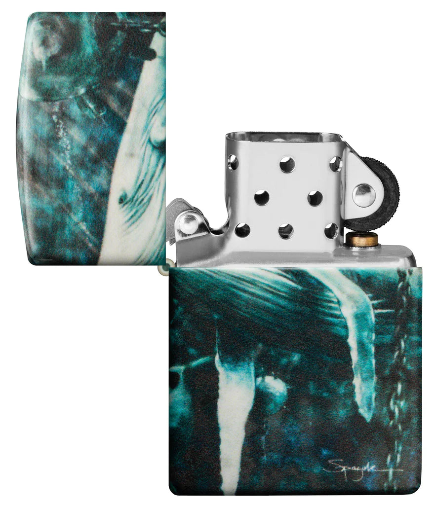 Spazuk Whale Zippo