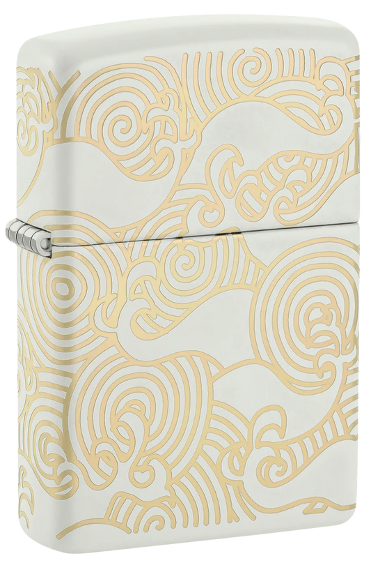 Waves Pattern Zippo