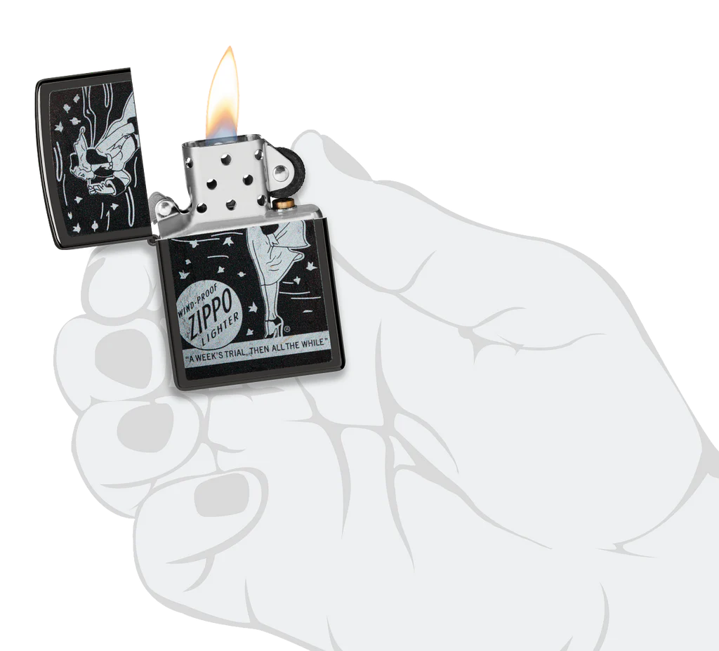 Windy Lady Zippo