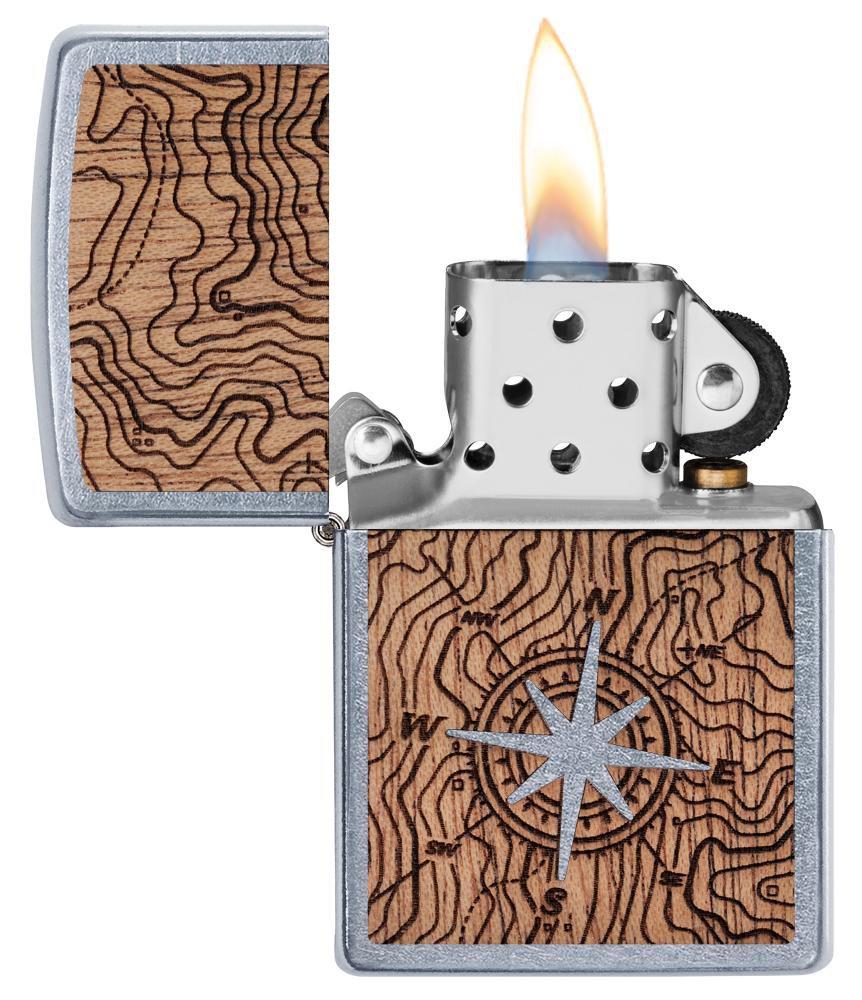 Woodchuck Compass Zippo