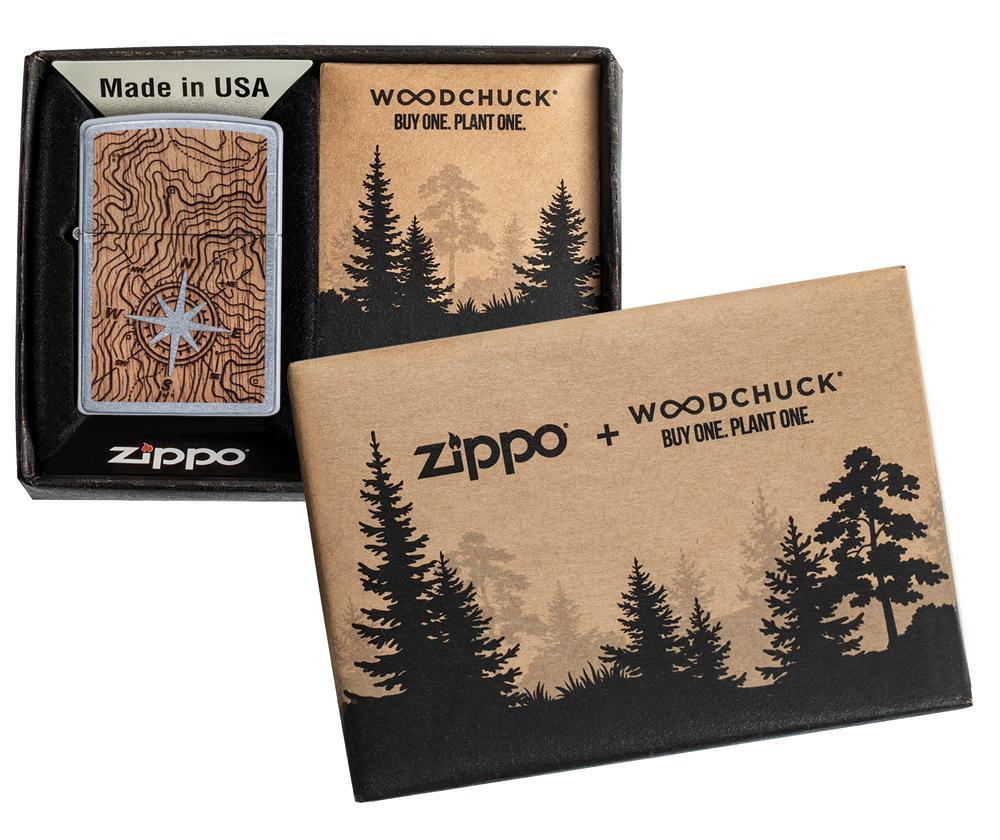 Woodchuck Compass Zippo