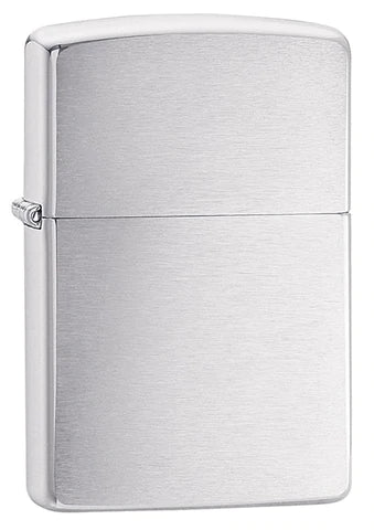 Regular Brush Finish Chrome Zippo