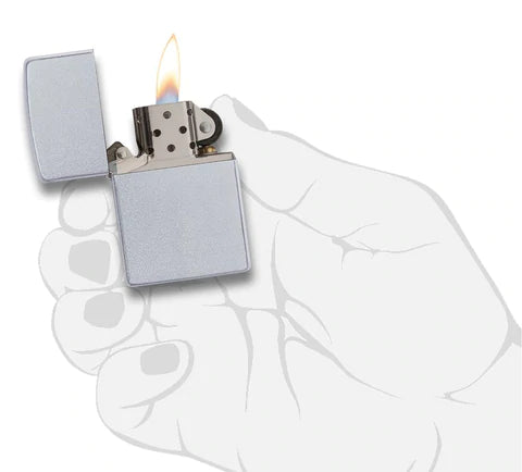 Satin Chrome Zippo