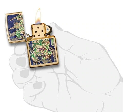 Fuzion Turtle Zippo
