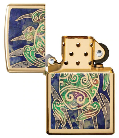 Fuzion Turtle Zippo