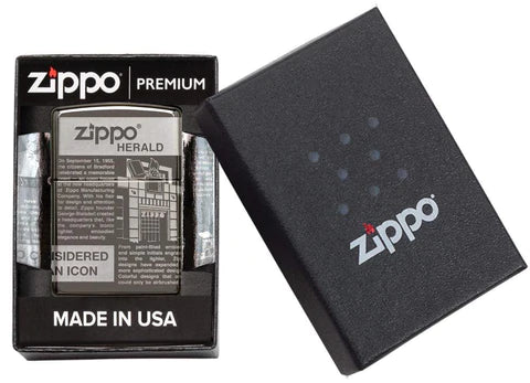 Newsprint Zippo