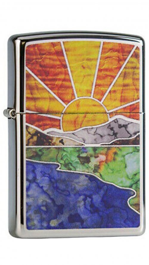 Sunset Zippo