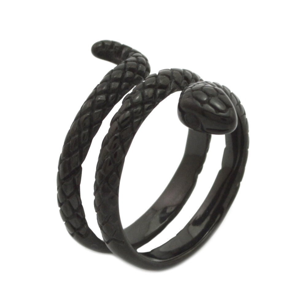 Mens Snake Ring