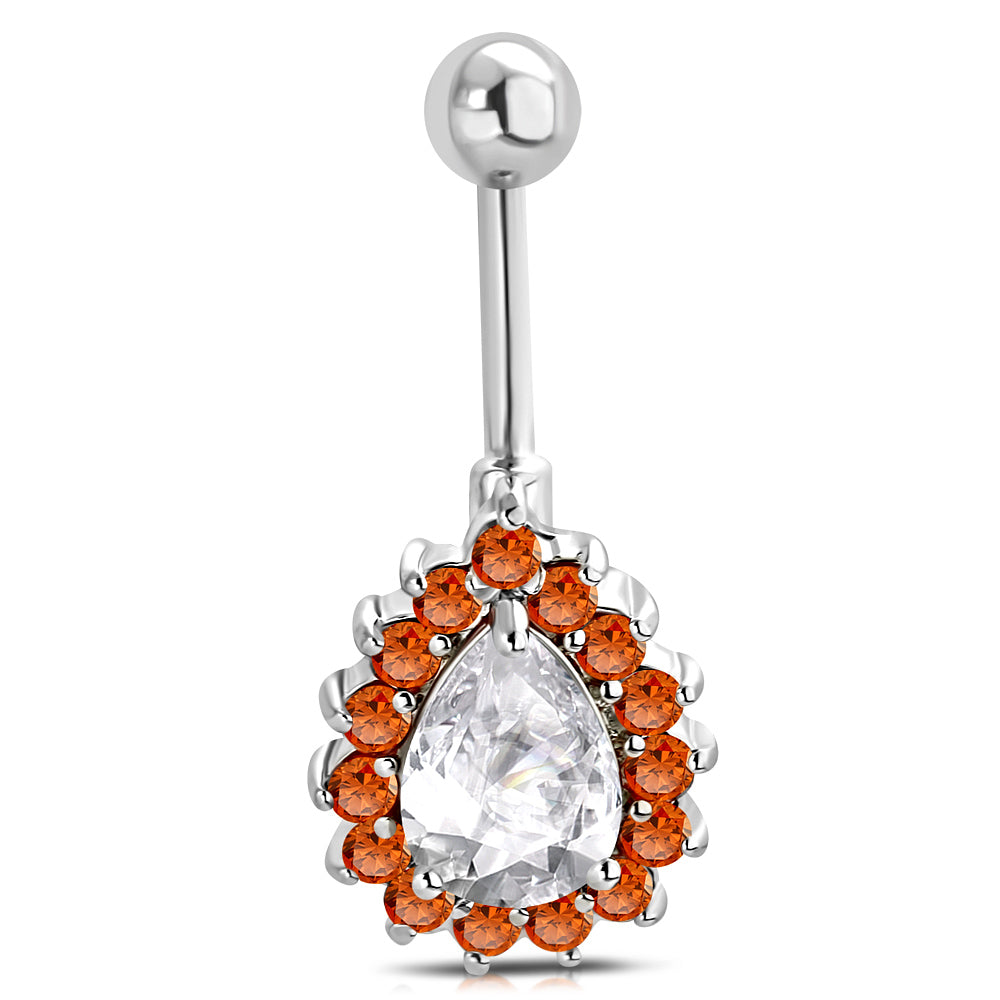 surgical stainless steel belly ring
