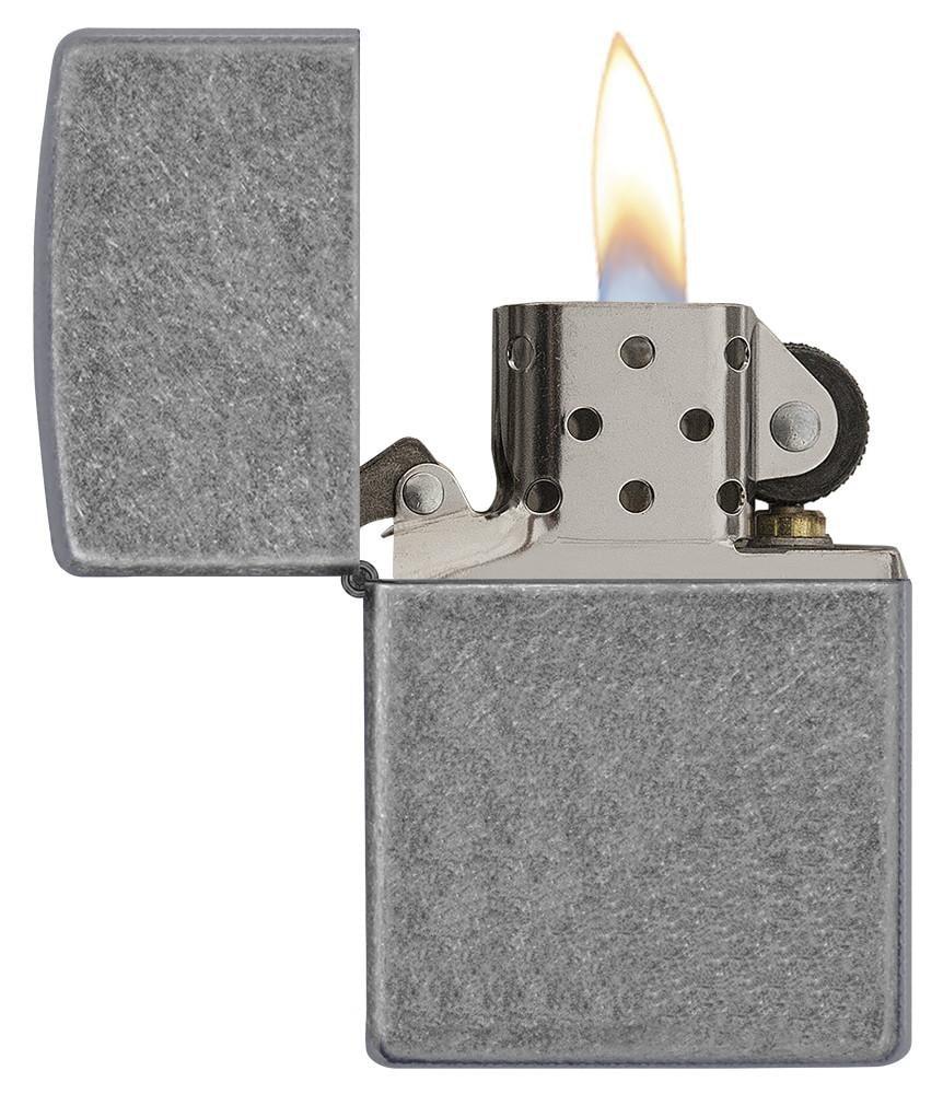 Antique Silver Plated Zippo