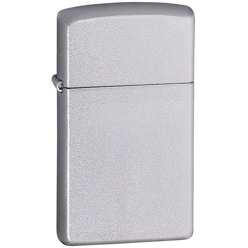 Satin Chrome Slim Zippo