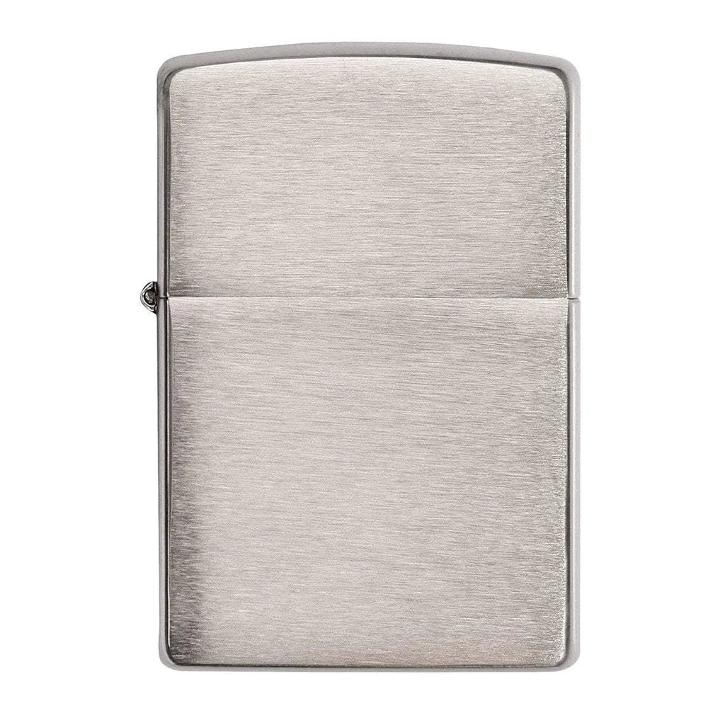 Brushed Chrome Armor Heavy Wall Zippo