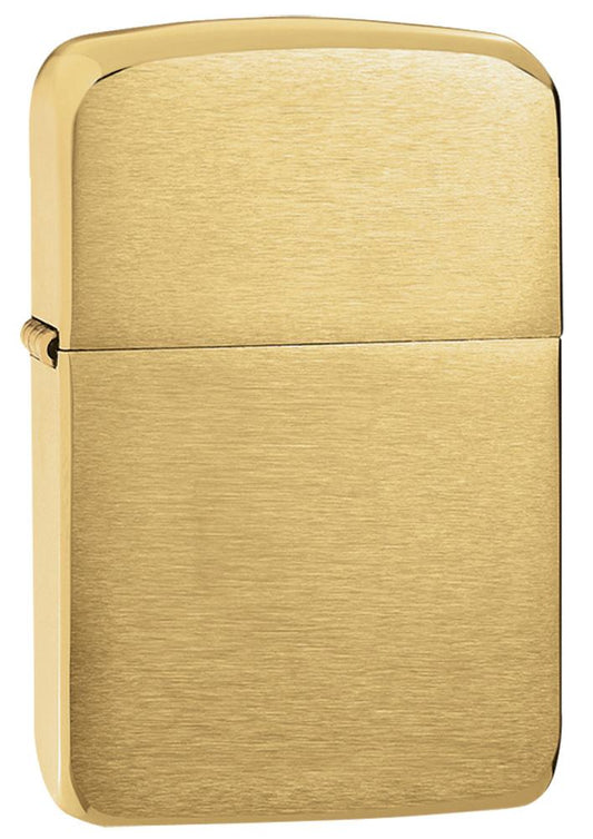 Replica Brushed Brass Zippo