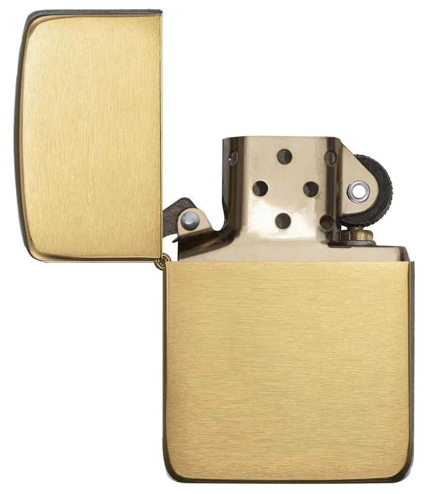 Replica Brushed Brass Zippo