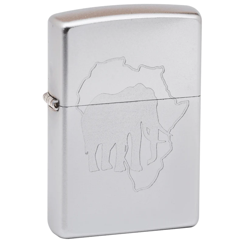 Africa & Elephant Zippo