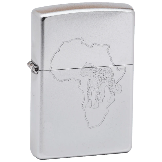Africa & Leopard Zippo
