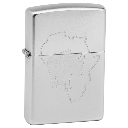Africa & Rhino Zippo