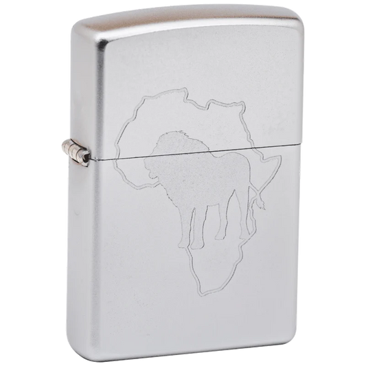 Africa & Lion Zippo